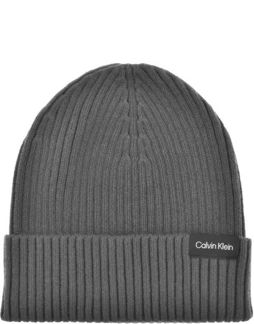 Calvin Klein Knit Beanie Hat Grey