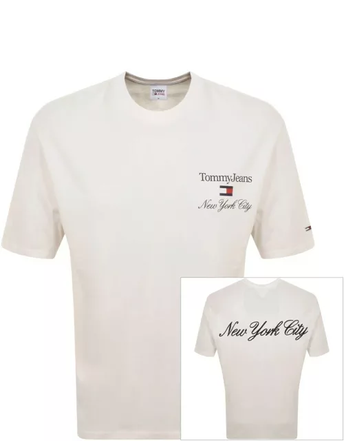 Tommy Jeans Athletic T Shirt White