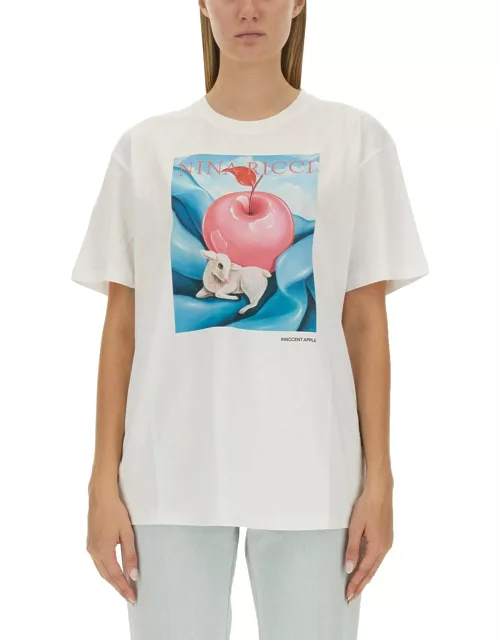 nina ricci innocent apple t-shirt