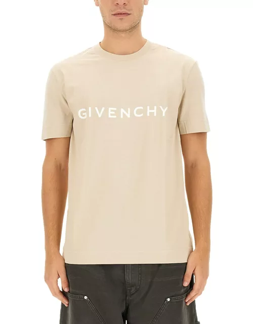 givenchy logo print t-shirt