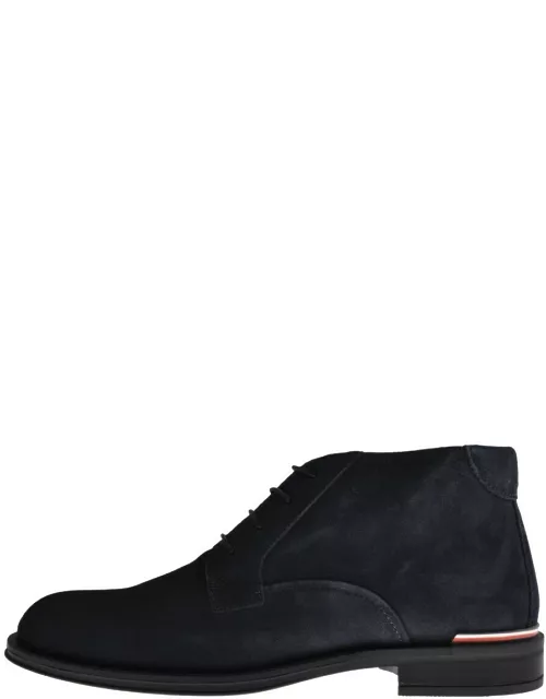 Tommy Hilfiger Classic Suede Boots Navy