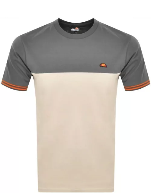 Ellesse Alenta Logo T Shirt Grey