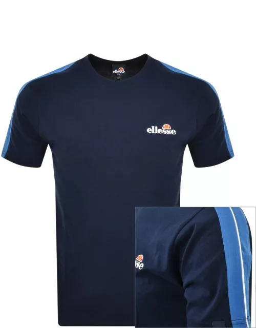 Ellesse Crotone 2 Logo T Shirt Navy