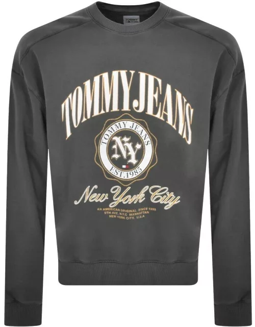 Tommy Jeans Logo Sweatshirt Grey