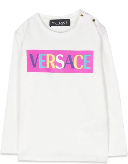 versace ml logo t-shirt