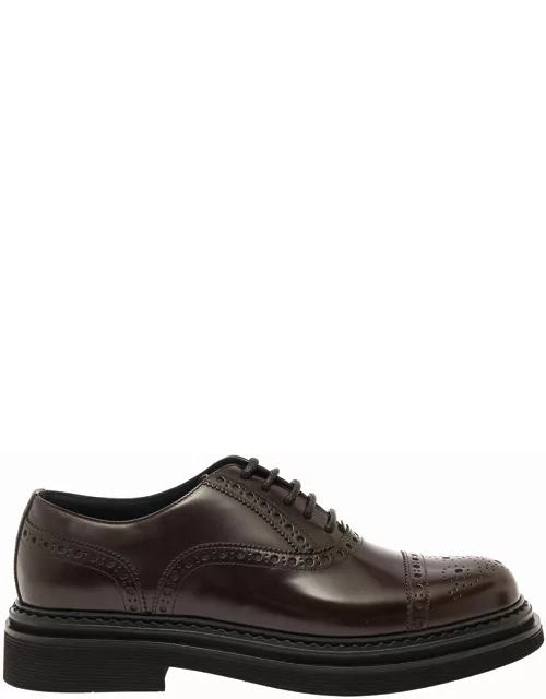 John Richmond Men's Studded Lug Sole Derby Shoes