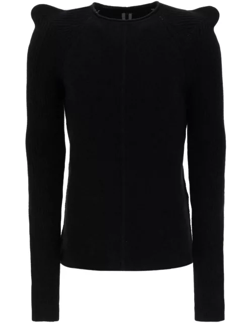 RICK OWENS Pointy shoulders cashmere sweater