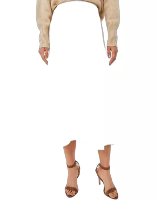 Cream Ami Slip Skirt