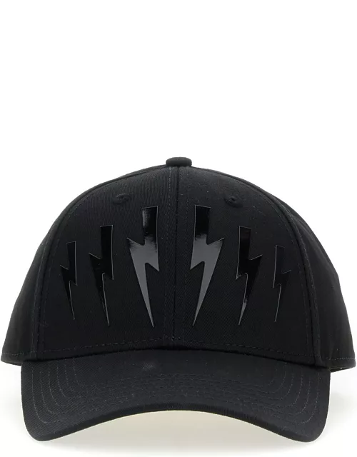neil barrett baseball hat with logo