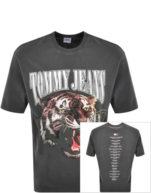 Tommy Jeans Tiger T Shirt Grey