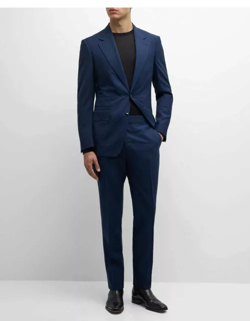 Men's Shelton Mouline Check Suit