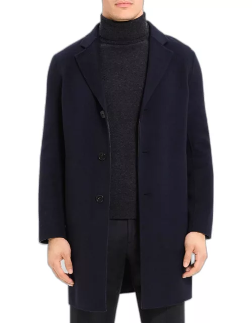 Men's New Divide Wool-Cashmere Topcoat
