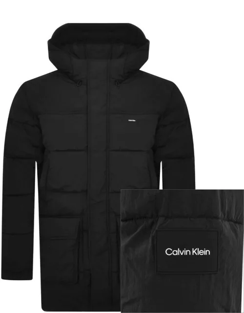 Calvin Klein Crinkle Jacket Black