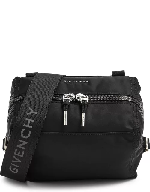 Givenchy Pandora Small Nylon Cross-body Bag - Black - One