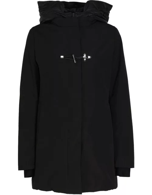 Fay Toggle Down Jacket With Hood