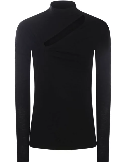 Pinko Cut-out Detail Longsleeved Top