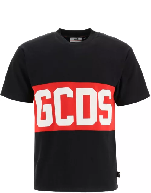 GCDS T-shirt With Logo Band
