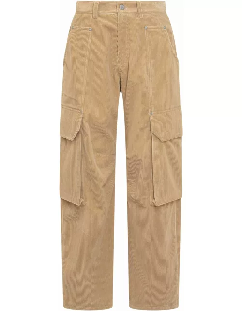 Palm Angels Carrot Cargo Trouser