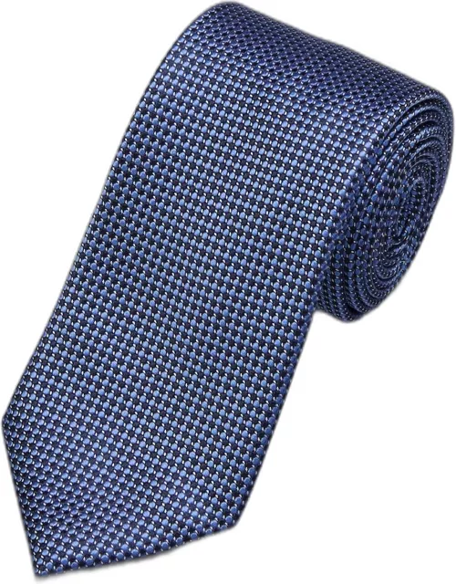 JoS. A. Bank Men's Traveler Collection Two Tone Dot Neat Tie, Navy, One