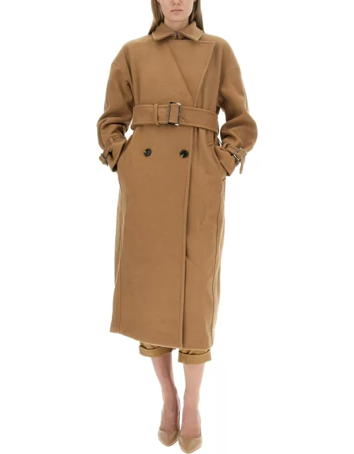 michael by michael kors wool blend trench coat