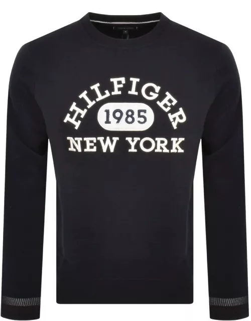Tommy Hilfiger Logo Sweatshirt Navy