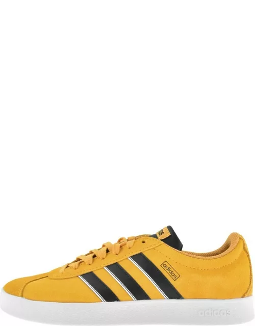 adidas VL Court Trainers Yellow