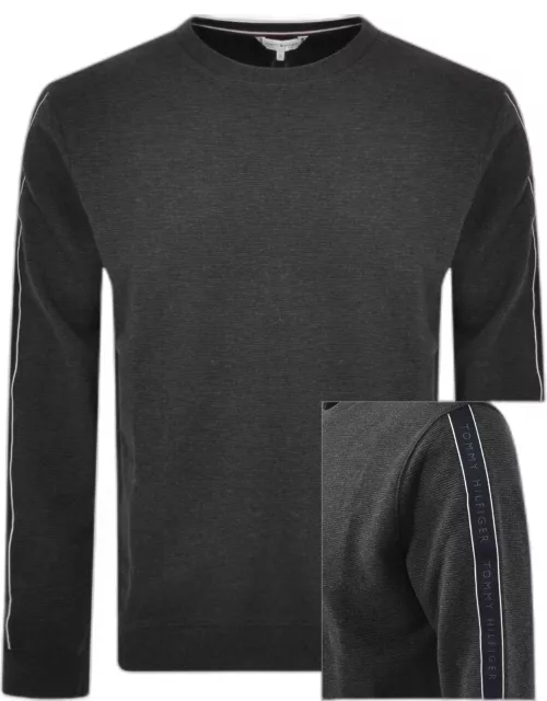 Tommy Hilfiger Lounge Taped Sweatshirt Grey