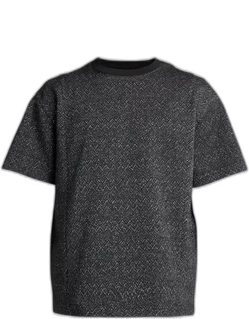 Men's Lurex Zigzag T-Shirt