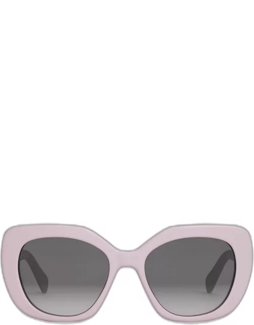 Triomphe Acetate Butterfly Sunglasse