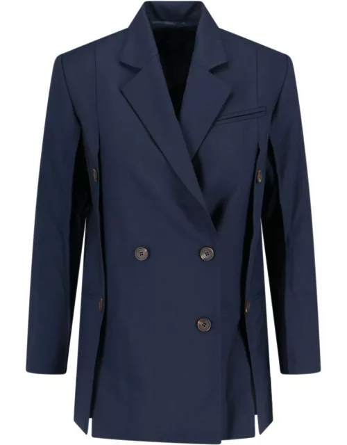 Eudon Choi Double-Breasted Structured Blazer