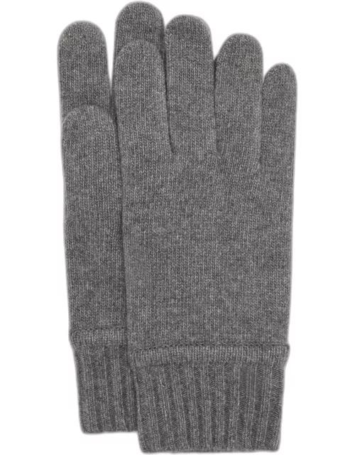Men's Cashmere Knit Smartphone-Touch Glove