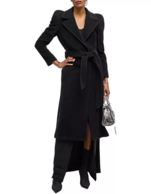 Round Shoulder Fitted Coat