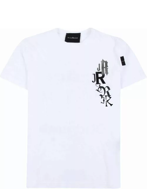 John Richmond T-shirt With Graphics On The Back