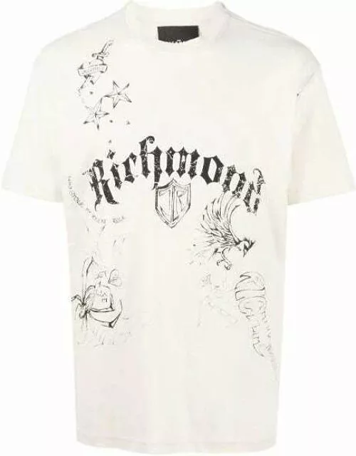 John Richmond T-shirt With Logo And Print