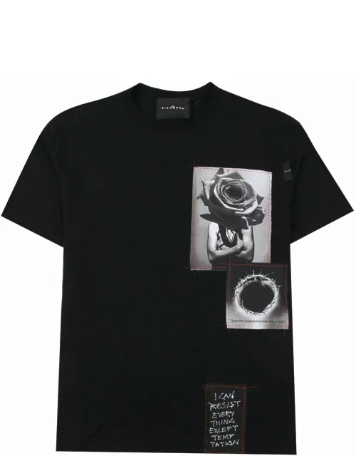 John Richmond T-shirt With Print On The Front