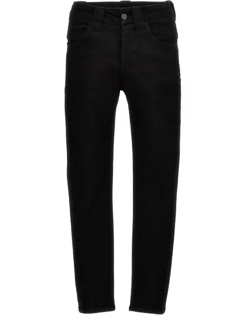 Thom Krom Stretch Jeans With Contrast Stitching