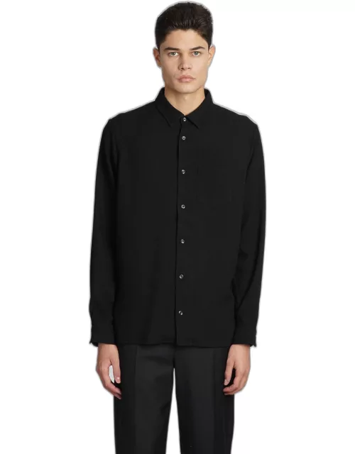 Séfr Shirt In Black Viscose