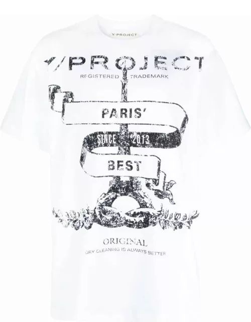 Y/Project Evergreen Paris` Best Print T-shirt