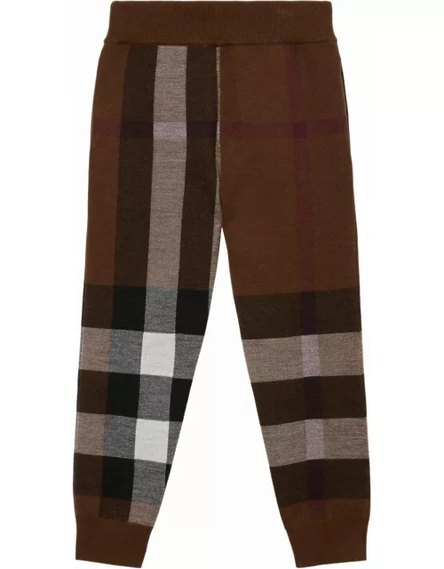 Burberry Gerard Checked Jogging Pant