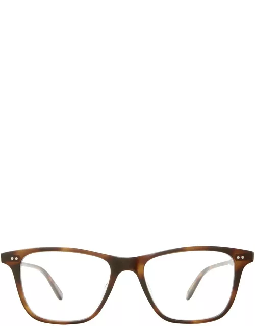 Garrett Leight Hayes Spotted Brown Shell Glasse