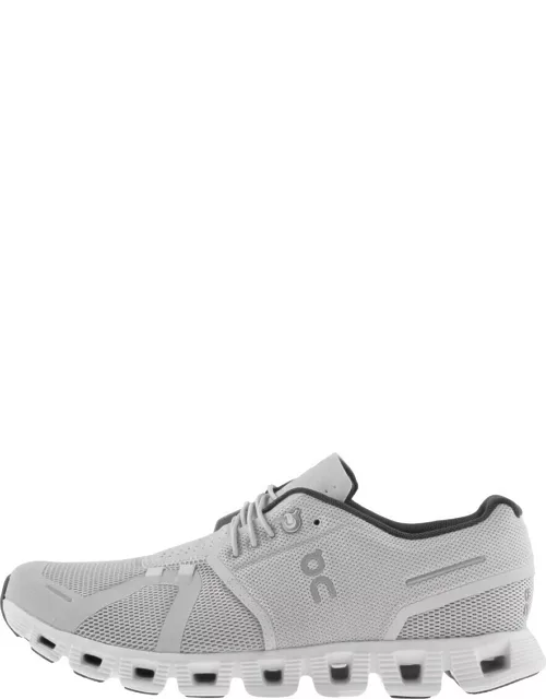 On Running Cloud 5 Trainers Grey