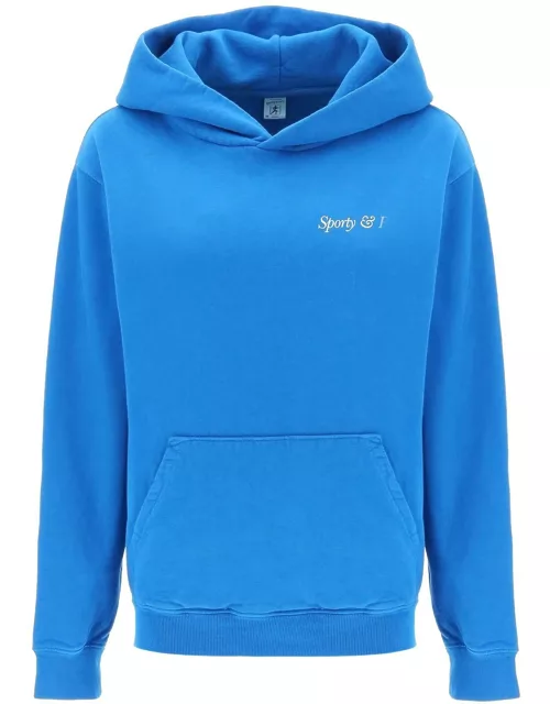 SPORTY & RICH Hoodie with HWCNY print