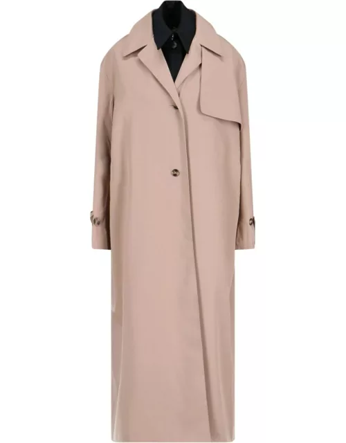 Rokh Double Layer Trench Coat