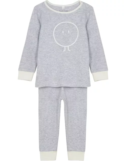 Mori Snoozy Grey Jersey Pyjama Set