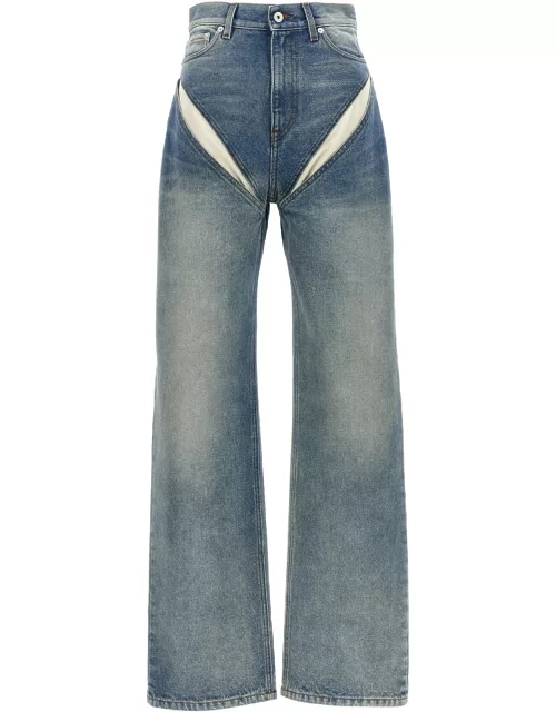 Y/Project Cut-out Jean
