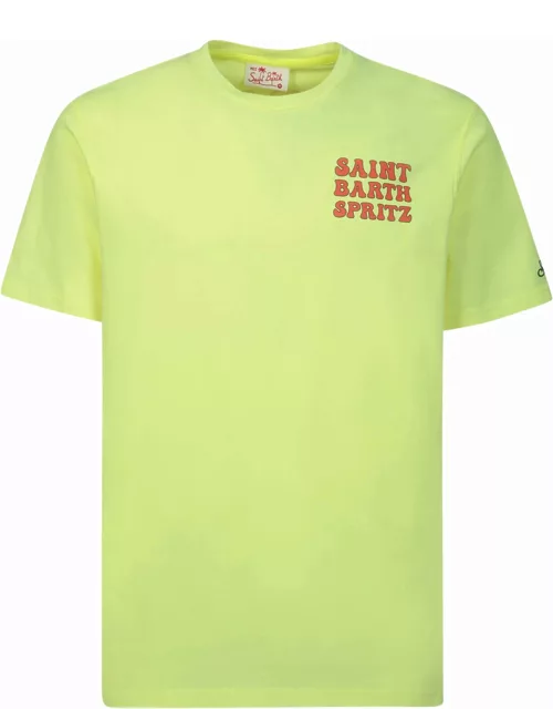MC2 Saint Barth Lime Green Spritz T-shirt