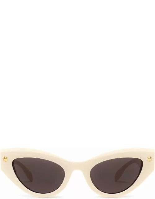 Alexander McQueen Eyewear Am0407s Ivory Sunglasse