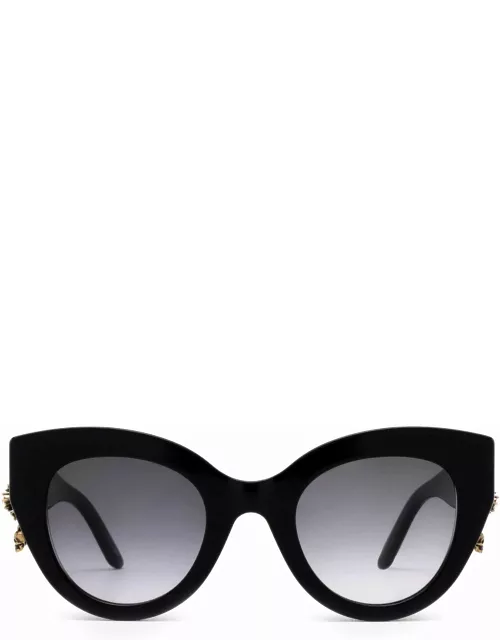 Alexander McQueen Eyewear Am0417s Black Sunglasse