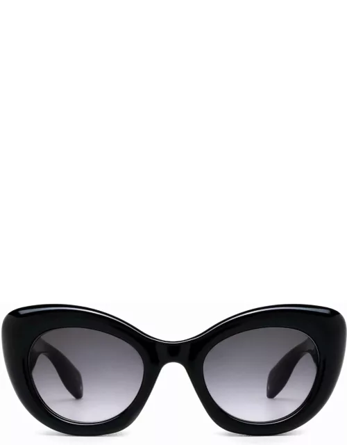 Alexander McQueen Eyewear Am0403s Black Sunglasse