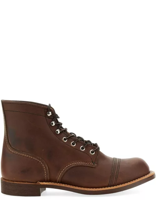 red wing leather boot